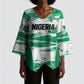 Custom Nigeria 2026 Football Kimono Sleeve Blouse Go Super Falcons