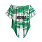 Custom Nigeria 2026 Football Off Shoulder Wrap Waist Top Go Super Falcons
