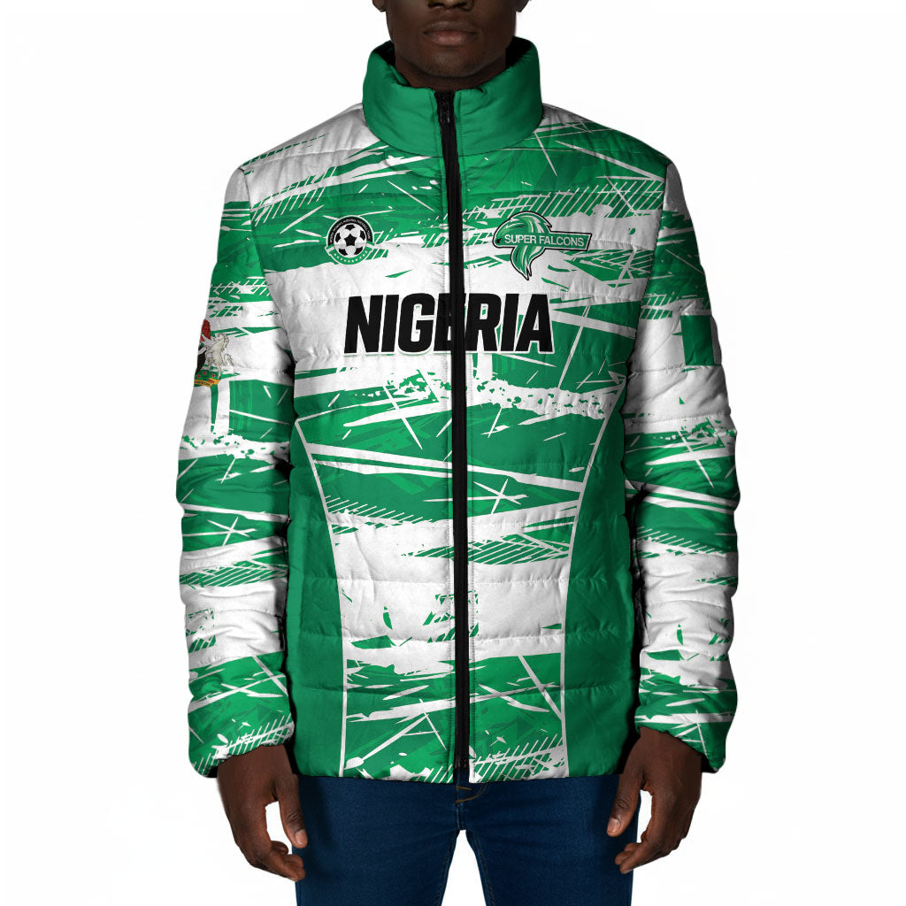 Custom Nigeria 2026 Football Padded Jacket Go Super Falcons