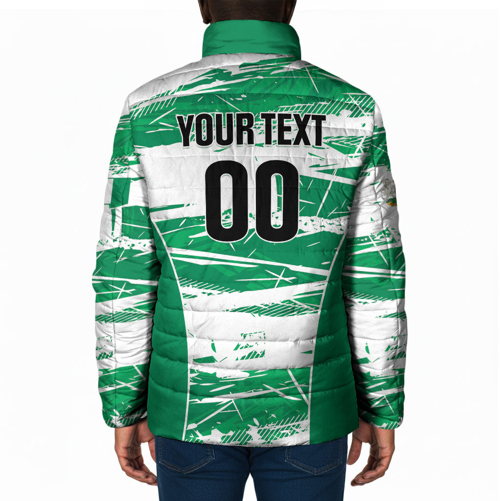 Custom Nigeria 2026 Football Padded Jacket Go Super Falcons