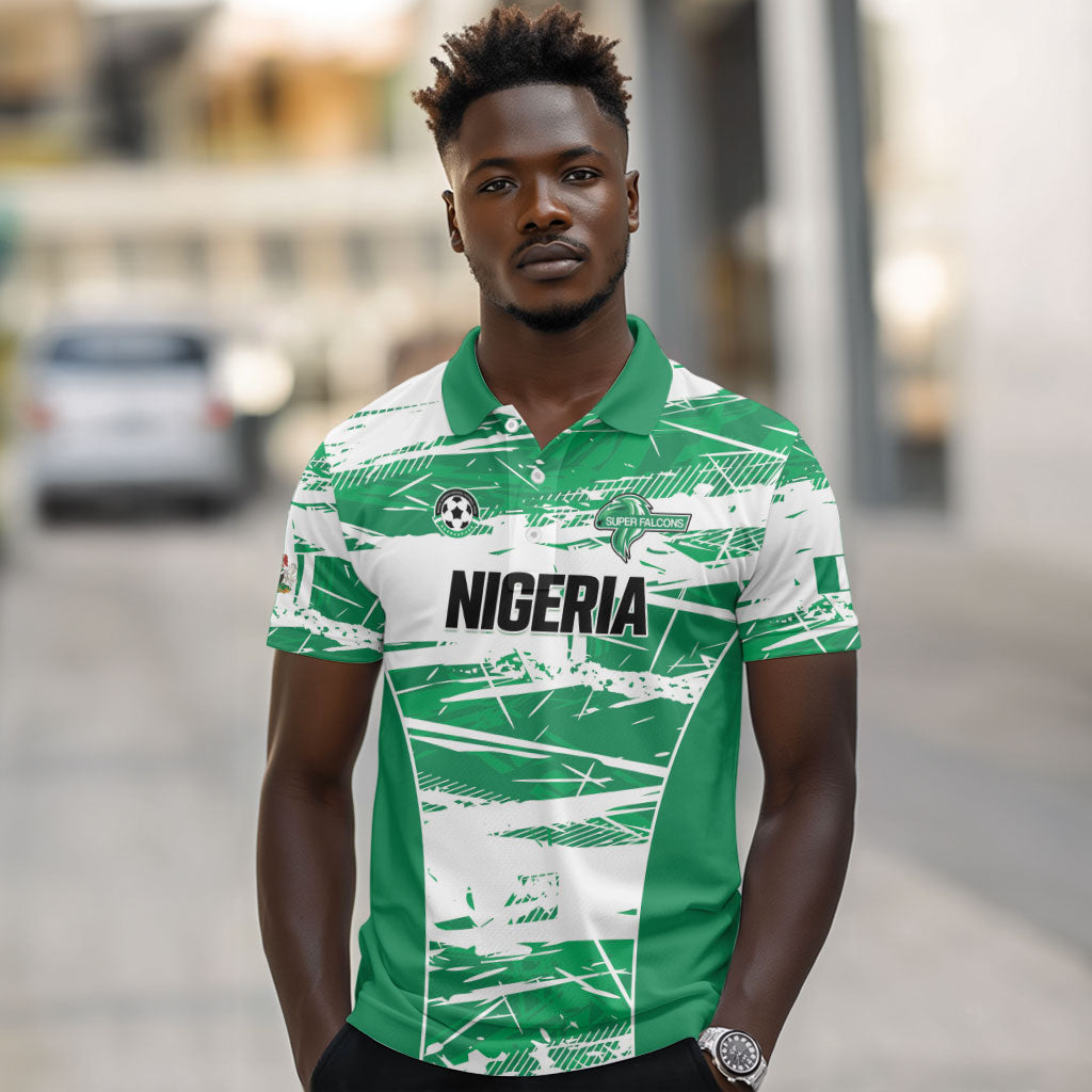 Custom Nigeria 2026 Football Polo Shirt Go Super Falcons