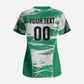 Custom Nigeria 2026 Football Scrub Top Go Super Falcons