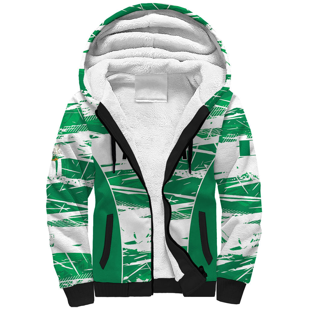 Custom Nigeria 2026 Football Sherpa Hoodie Go Super Falcons