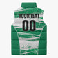 Custom Nigeria 2026 Football Sleeveless Puffer Jacket Go Super Falcons