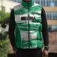 Custom Nigeria 2026 Football Sleeveless Puffer Jacket Go Super Falcons