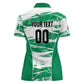 Custom Nigeria 2026 Football Women Polo Shirt Go Super Falcons