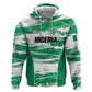 Custom Nigeria 2026 Football Zip Hoodie Go Super Falcons