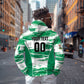 Custom Nigeria 2026 Football Zip Hoodie Go Super Falcons