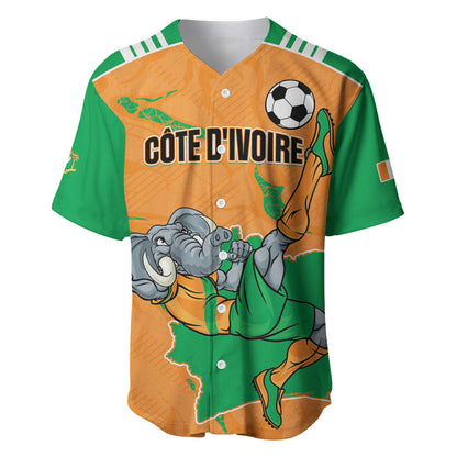 Custom Cote d Ivoire 2026 Football Baseball Jersey Ivory Coast Elephants Proud