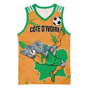 Custom Cote d Ivoire 2026 Football Basketball Jersey Ivory Coast Elephants Proud