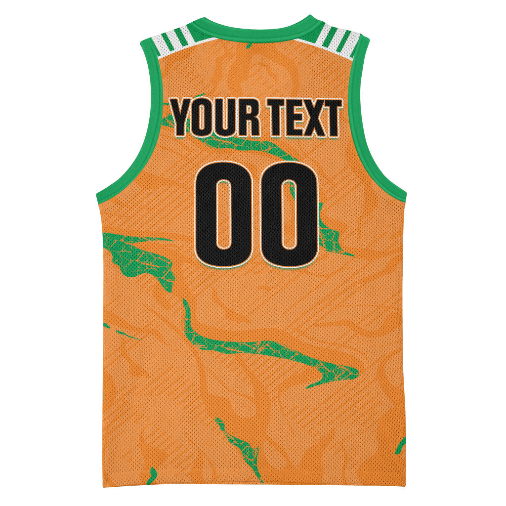Custom Cote d Ivoire 2026 Football Basketball Jersey Ivory Coast Elephants Proud