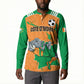 Custom Cote d Ivoire 2026 Football Button Sweatshirt Ivory Coast Elephants Proud