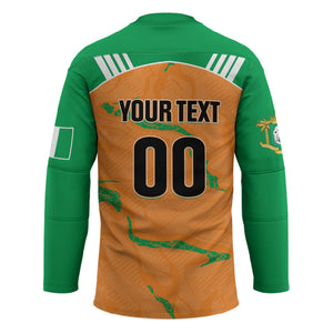 Custom Cote d Ivoire 2026 Football Hockey Jersey Ivory Coast Elephants Proud