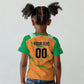 Custom Cote d Ivoire 2026 Football Kid T shirt Ivory Coast Elephants Proud