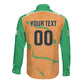 Custom Cote d Ivoire 2026 Football Long Sleeve Button Shirt Ivory Coast Elephants Proud