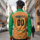 Custom Cote d Ivoire 2026 Football Long Sleeve Button Shirt Ivory Coast Elephants Proud