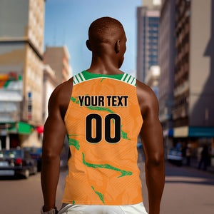 Custom Cote d Ivoire 2026 Football Men Tank Top Ivory Coast Elephants Proud