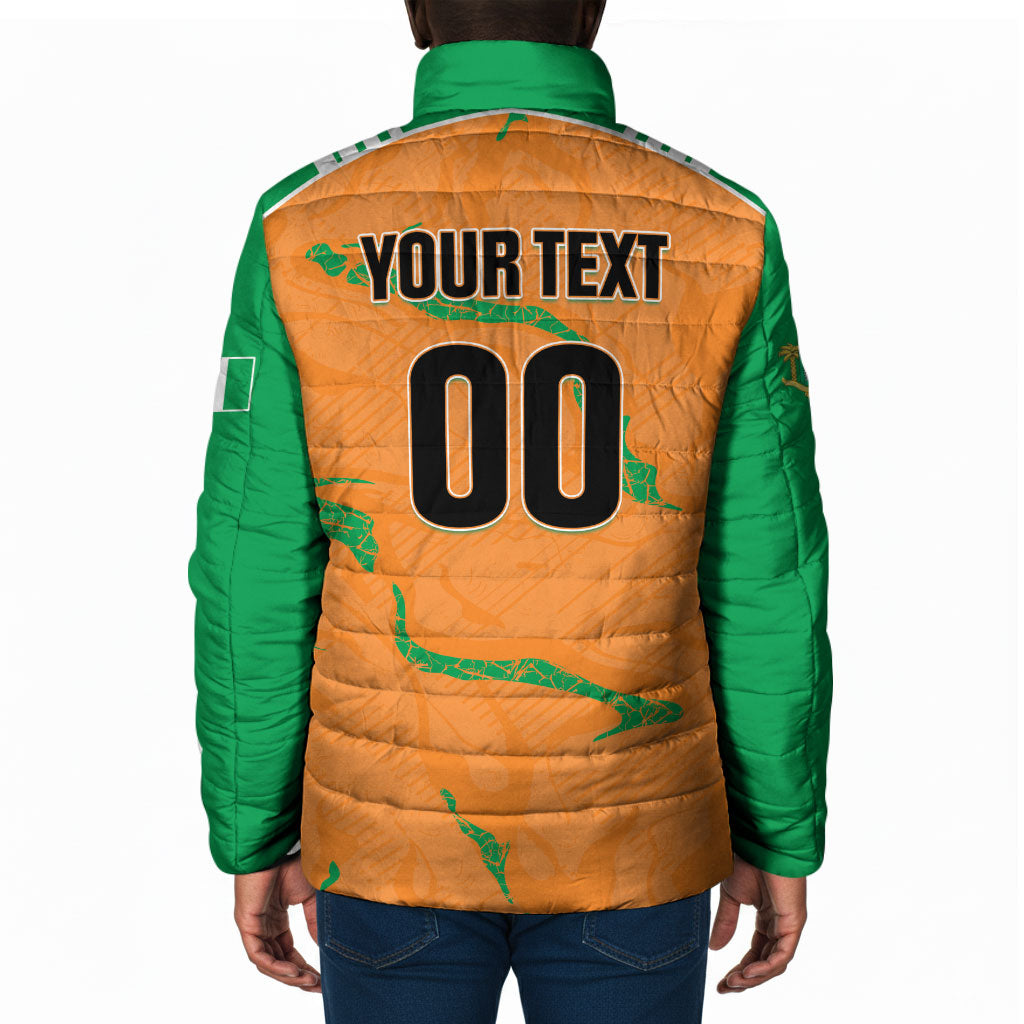 Custom Cote d Ivoire 2026 Football Padded Jacket Ivory Coast Elephants Proud