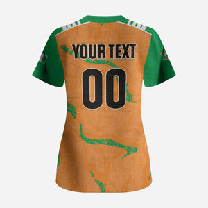 Custom Cote d Ivoire 2026 Football Scrub Top Ivory Coast Elephants Proud