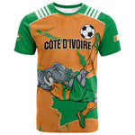 Custom Cote d Ivoire 2026 Football T shirt Ivory Coast Elephants Proud