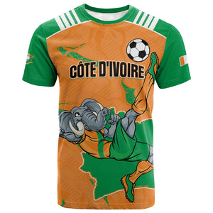 Custom Cote d Ivoire 2026 Football T shirt Ivory Coast Elephants Proud