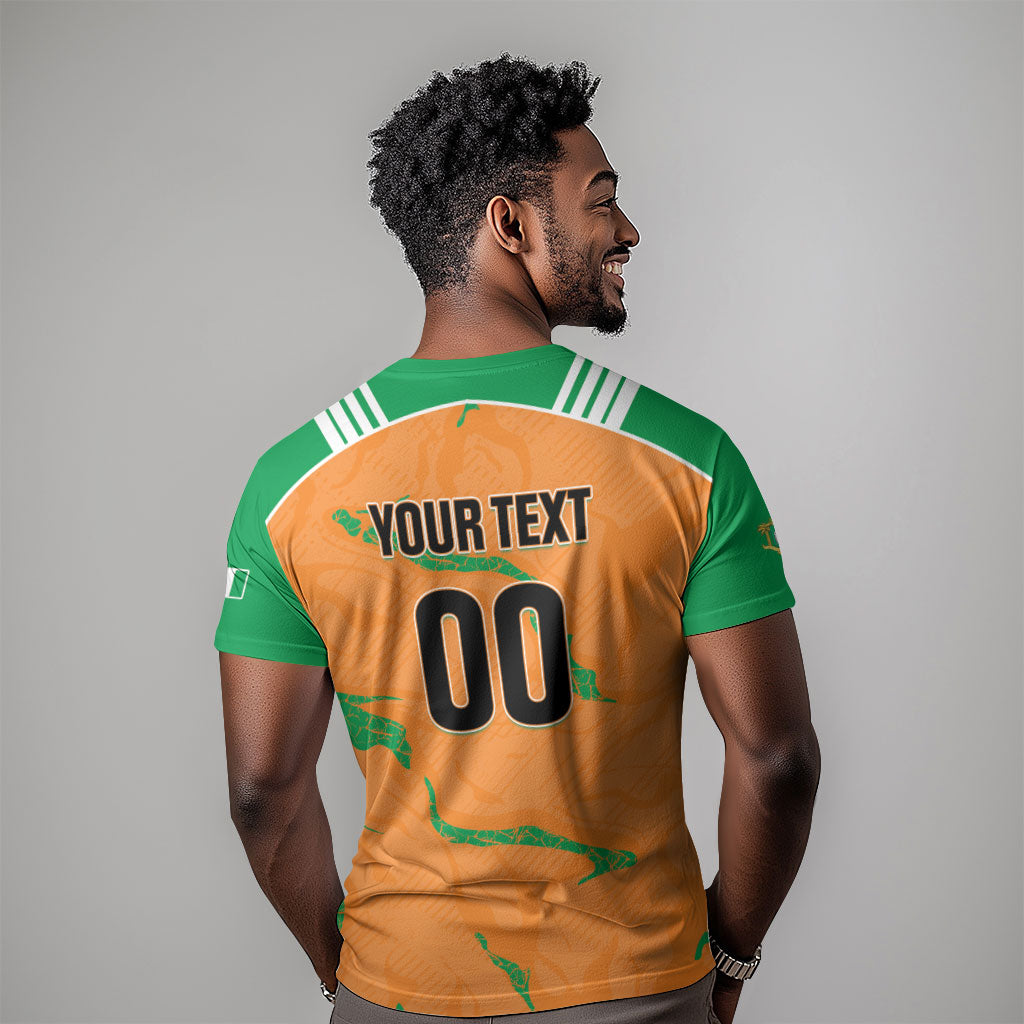 Custom Cote d Ivoire 2026 Football T shirt Ivory Coast Elephants Proud