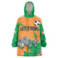 Custom Cote d Ivoire 2026 Football Wearable Blanket Hoodie Ivory Coast Elephants Proud