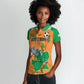 Custom Cote d Ivoire 2026 Football Women Polo Shirt Ivory Coast Elephants Proud
