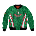 Custom Algeria 2026 Football Bomber Jacket The Fennecs Go Champions