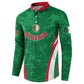 Custom Algeria 2026 Football Button Sweatshirt The Fennecs Go Champions