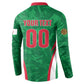 Custom Algeria 2026 Football Button Sweatshirt The Fennecs Go Champions