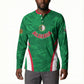 Custom Algeria 2026 Football Button Sweatshirt The Fennecs Go Champions