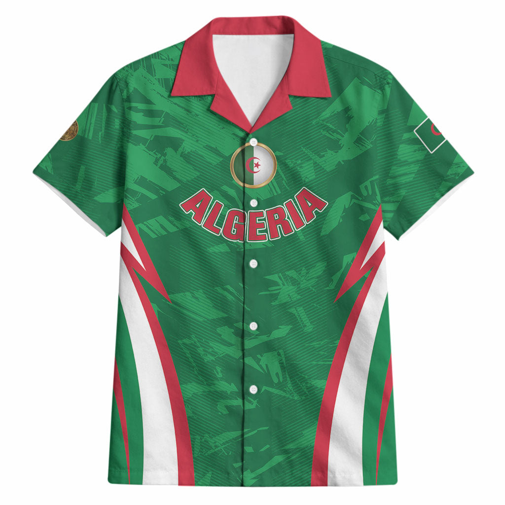 Custom Algeria 2026 Football Hawaiian Shirt The Fennecs Go Champions