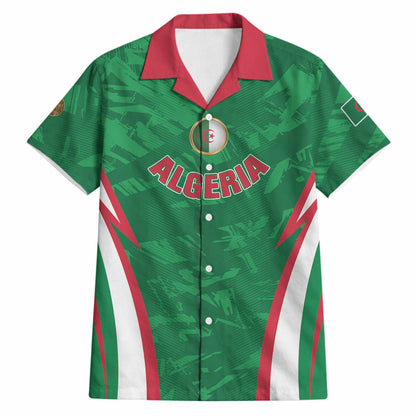 Custom Algeria 2026 Football Hawaiian Shirt The Fennecs Go Champions
