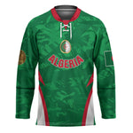 Custom Algeria 2026 Football Hockey Jersey The Fennecs Go Champions