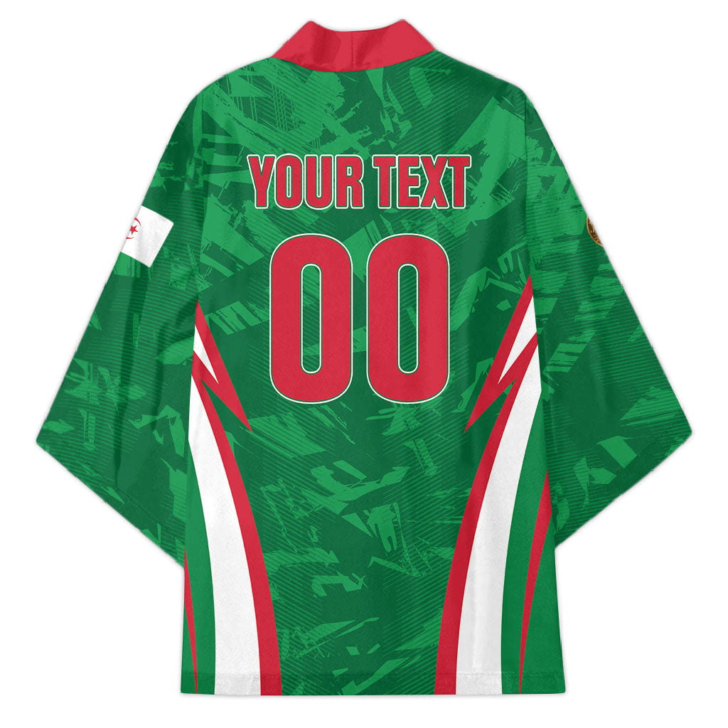 Custom Algeria 2026 Football Kimono The Fennecs Go Champions