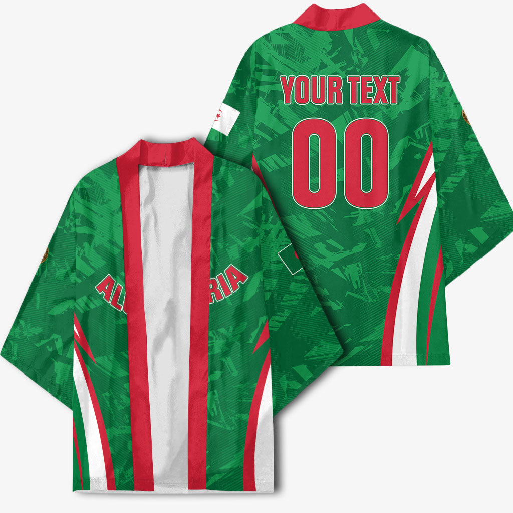 Custom Algeria 2026 Football Kimono The Fennecs Go Champions
