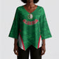 Custom Algeria 2026 Football Kimono Sleeve Blouse The Fennecs Go Champions