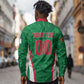 Custom Algeria 2026 Football Long Sleeve Button Shirt The Fennecs Go Champions