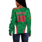 Custom Algeria 2026 Football Off Shoulder Sweater The Fennecs Go Champions