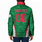 Custom Algeria 2026 Football Padded Jacket The Fennecs Go Champions