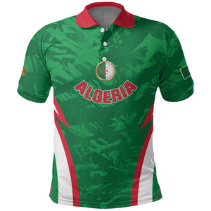 Custom Algeria 2026 Football Polo Shirt The Fennecs Go Champions