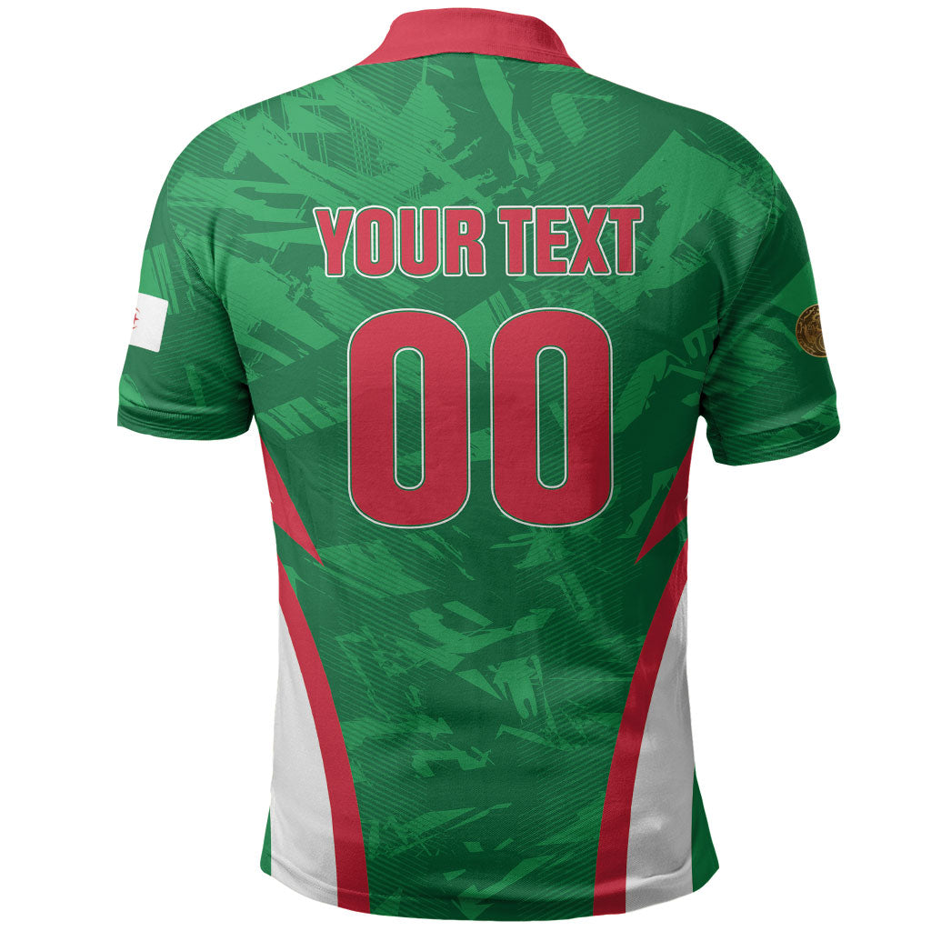 Custom Algeria 2026 Football Polo Shirt The Fennecs Go Champions