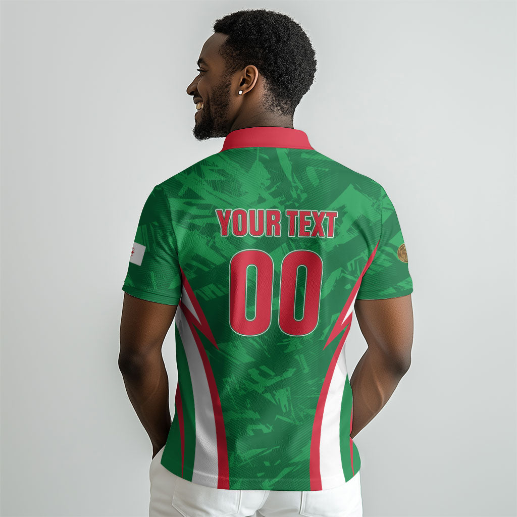 Custom Algeria 2026 Football Polo Shirt The Fennecs Go Champions