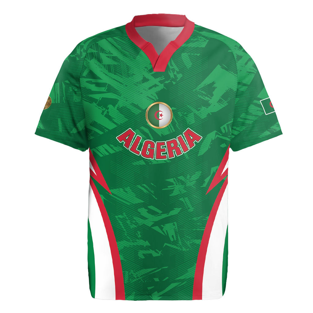 Custom Algeria 2026 Football Rugby Jersey The Fennecs Go Champions