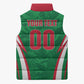 Custom Algeria 2026 Football Sleeveless Puffer Jacket The Fennecs Go Champions