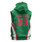 Custom Algeria 2026 Football Sleeveless Zip Hoodie The Fennecs Go Champions