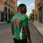 Custom Algeria 2026 Football Zipper Polo Shirt The Fennecs Go Champions