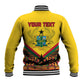 Ghana Independence Day Baseball Jacket with Freedom and Justice and African Pattern LT01