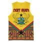 Ghana Independence Day Basketball Jersey with Freedom and Justice and African Pattern - African Pride